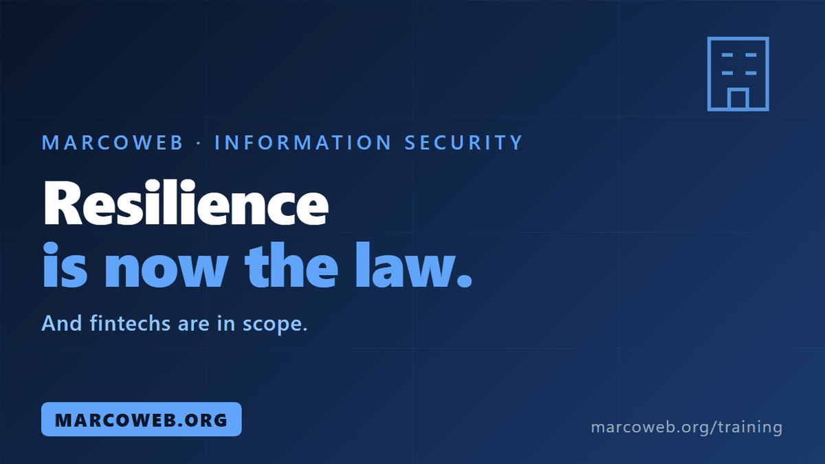 DORA for a Fintech: Turning Operational Resilience into a Legal Duty